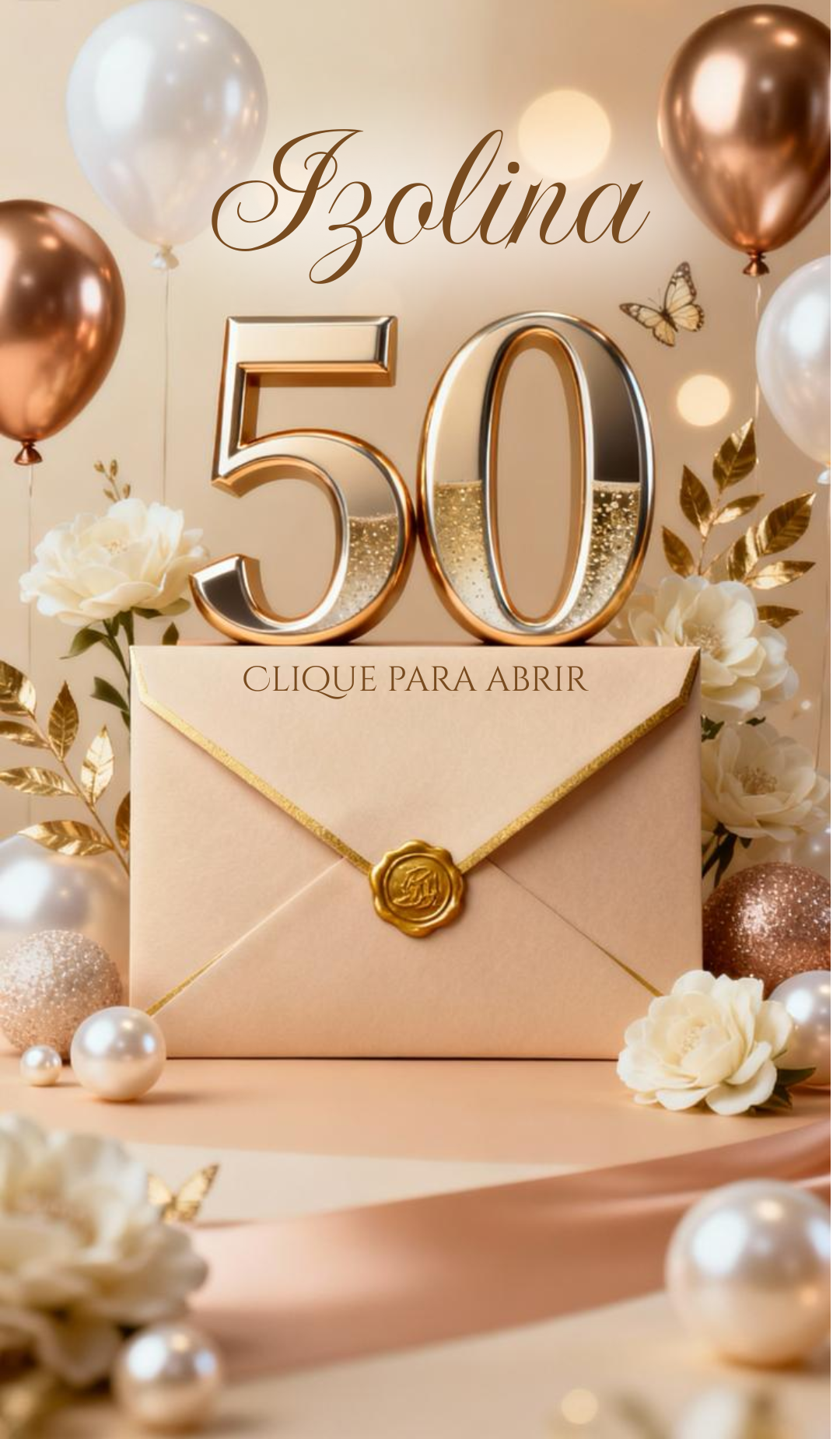 Capa do convite