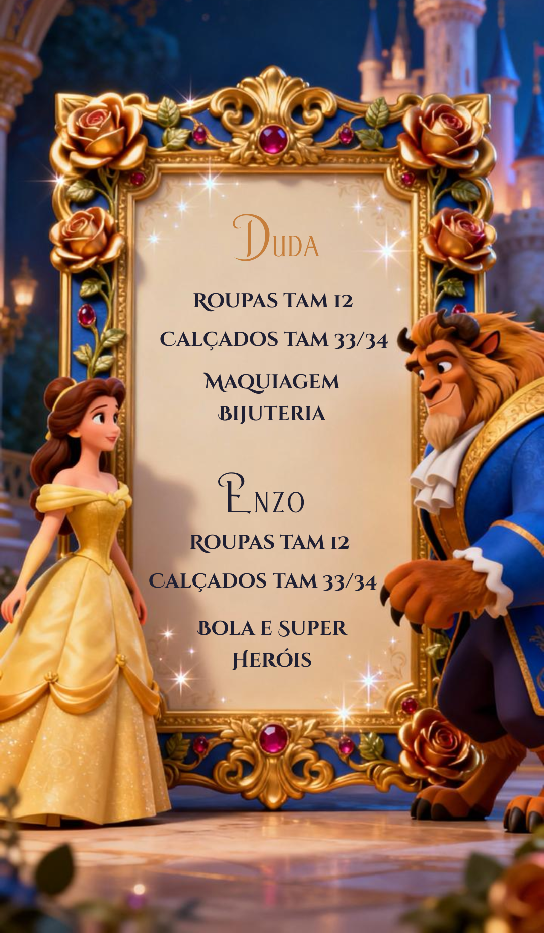 Sugestões de presente