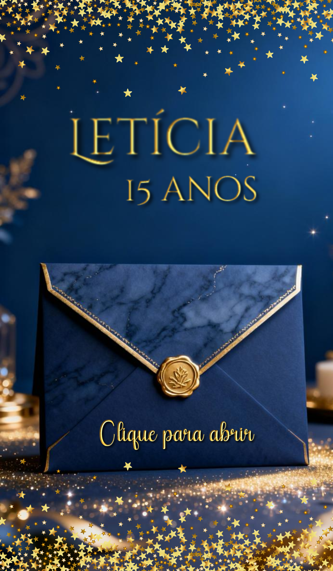 Capa do convite