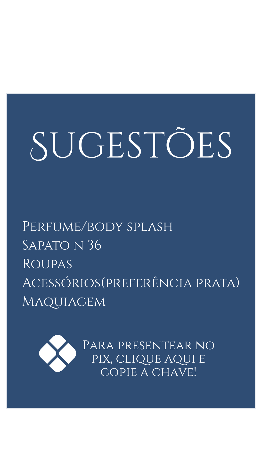 sugestoes
