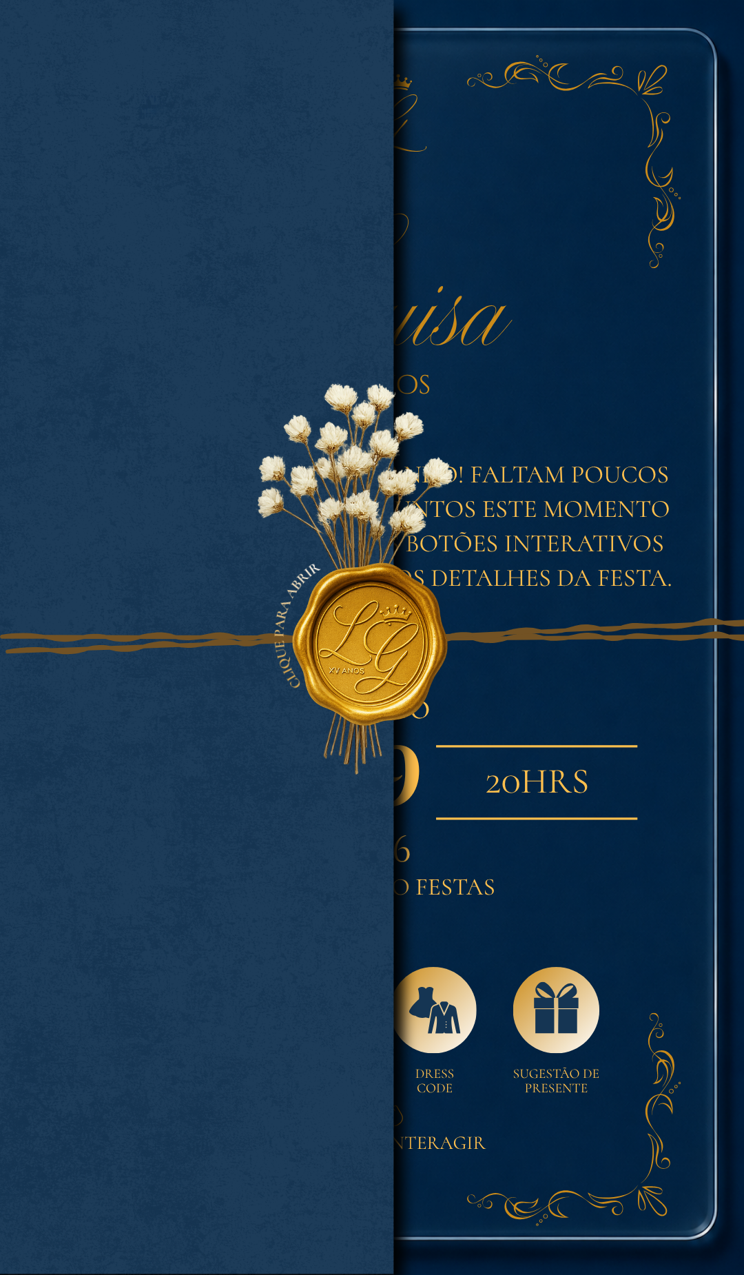 Capa do convite