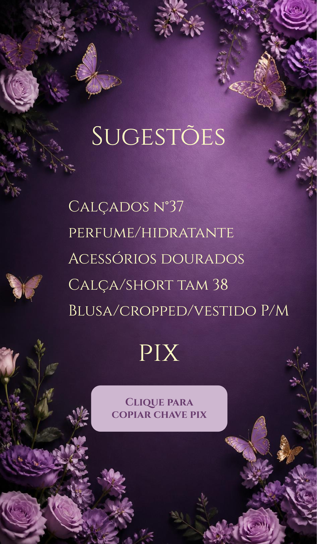 Sugestão de presente